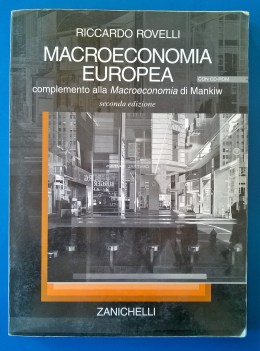 Macroeconomia europea complemento alla macroeconomia di Mankiw con 2ed.