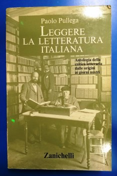 Leggere la letteratura italiana. Antologia della critica letteraria