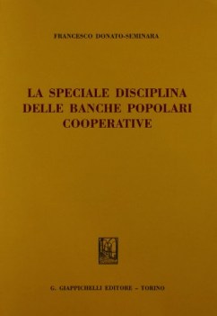 speciale disciplina delle banche popolari cooperative