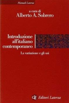 introduzione all\'italiano contemporaneo 2 variazioni