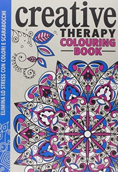 creative therapy colouring book