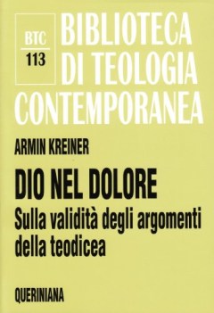 dio nel dolore sulla validita degli argomenti della teodicea