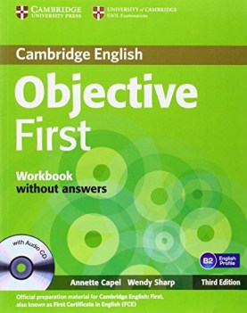 objective first wb +cd inglese, grammatica