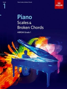 piano scales  broken chords grade 1