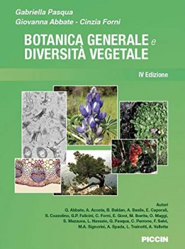 botanica generale e diversit vegetale