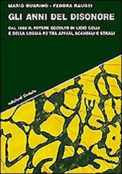 anni del disonore