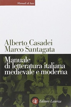 manuale di letteratura italiana medievale e moderna