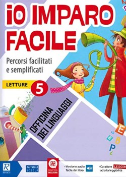 io imparo facile 5  letture  officina dei linguaggi percorsi facili