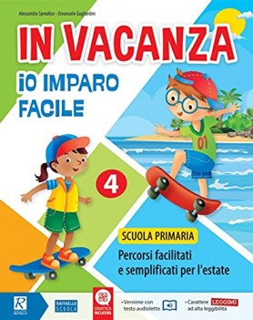 in vacanza io imparo facile vol 4 per la scuola elementare