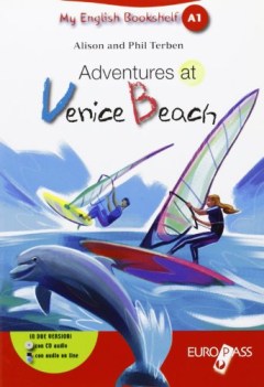 adventures at venice beach +cd inglese, antol.e lett.