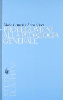 prolegomeni alla pedagogia generale
