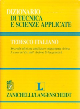 dizionario di tecnica e sc.appl.ted.ita.