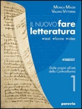 nuovo fare letteratura 1 (3 tomi) x tn ne09