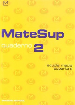 matesup quaderno 2 x sup.