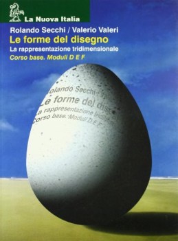 Forme del disegno moduli D E F rappresentazione tridimensionale fc