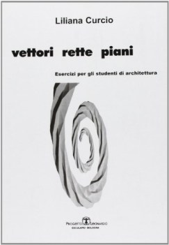 vettori rette piani esercizi per gli studenti di architettura