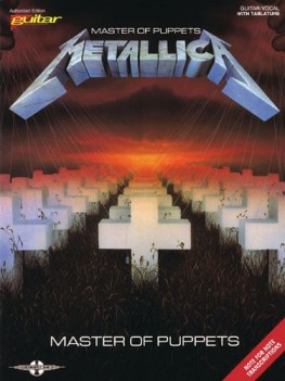 master of puppets SPARTITI